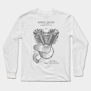 HARLEY ENGINE Long Sleeve T-Shirt